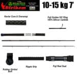 Strikem 10-15kg Fishing Rod