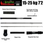 Strikem 15-25kg Fishing Rod