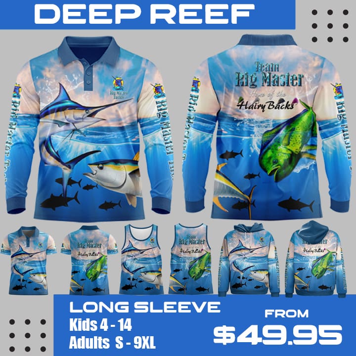 Deep Reef Fishing Tournament Singlet/Shirt/Hoodie – Rig Master Tackle